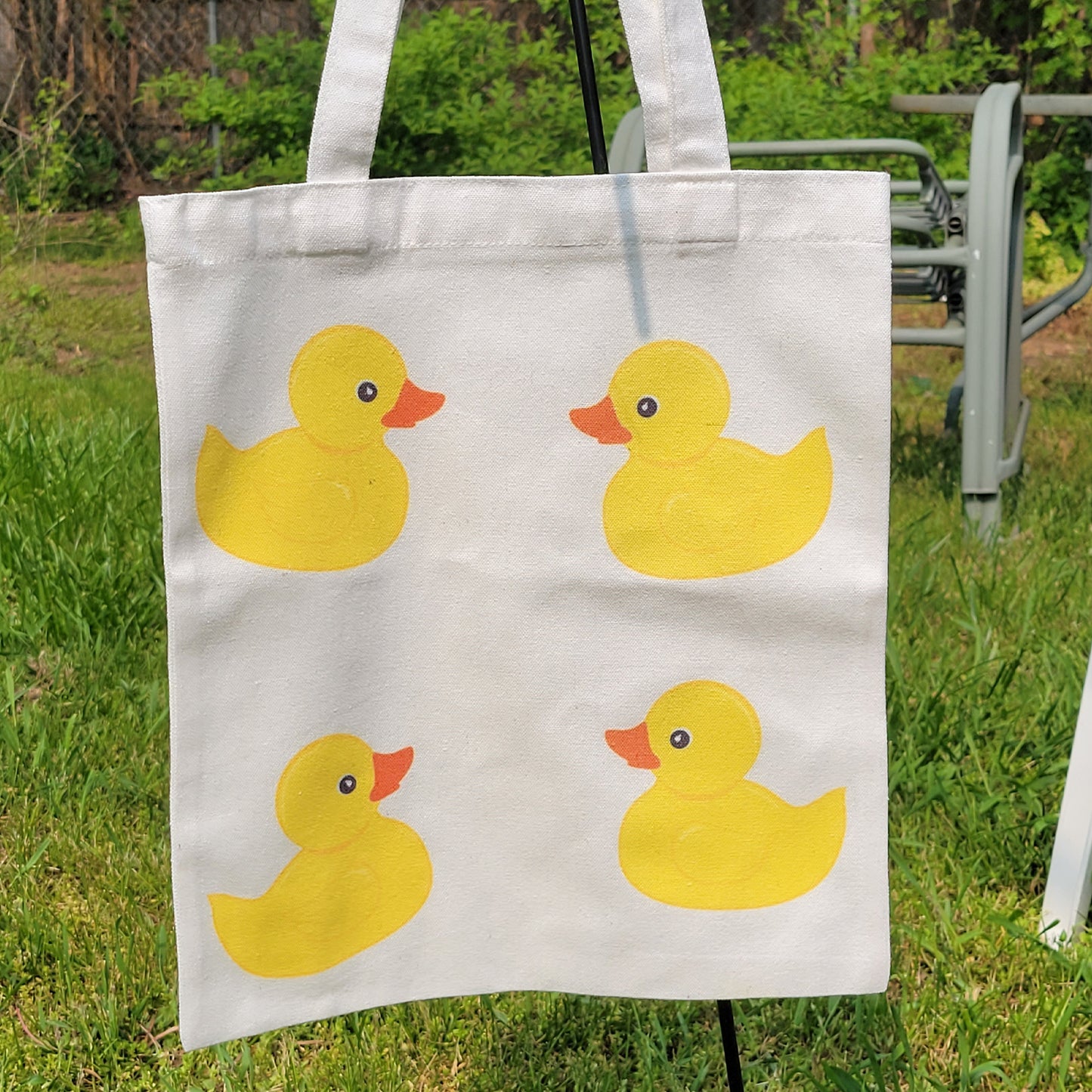 Duckin Around Tote Bag • 4-Ducks